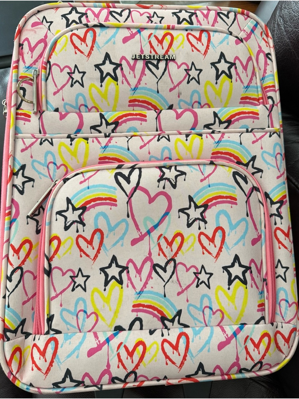 Jet stream Heart & Rainbow carryon